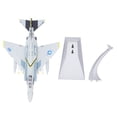 thumbnail image 1 of Modelo de avión de combate a escala 1:100, juguete de avión de aleación fundido a presión, modelo de avión de simulación con soporte de exhibición., 1 of 14