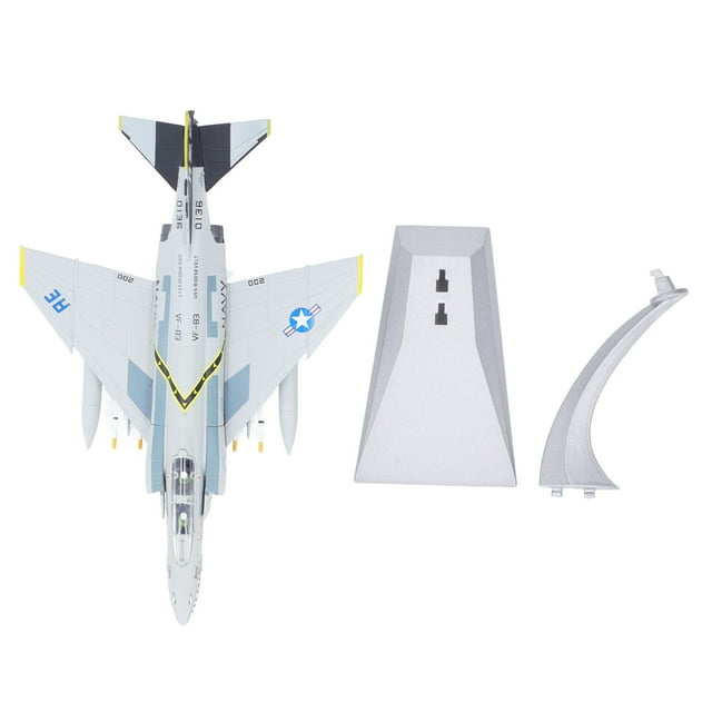 Modelo de avión de combate a escala 1:100, juguete de avión de aleación fundido a presión, modelo de avión de simulación con soporte de exhibición.