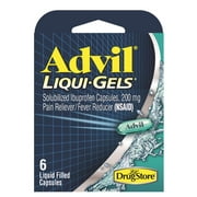 LIL D ADVIL LIQUID GEL TRIAL 6CT