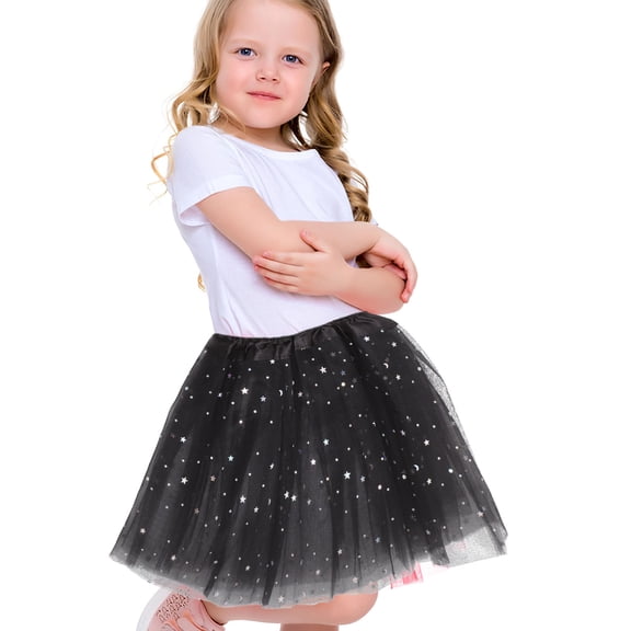 FRCOLOR Skirts Sequin Yarn Dance Crafting Glitter Ballet Miss