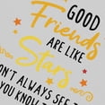 thumbnail image 3 of WIRESTER Canvas Prints Art Poster, Good Friends Are Like Stars You Don't Always See Them But You Know They're Always There, 8 x 10 inch Gifts Wall Home Decoration Canvas Artwork Poster, 3 of 7