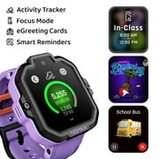 TickTalk 5 Kids Smartwatch with GPS, Calls & Texts, Parental Controls, SOS & 911, Free Music – T-Mobile Network (Activated via TickTalk)