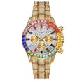 thumbnail image 1 of PVCS Montre Homme Mode Horloge Acier Inoxydable Décontractée Habillée Poignet Cristal, 1 of 1