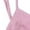 Pink, variant on Women's Tank Top Sheer Spaghetti Strap Camisole Adjustable T-Shirt