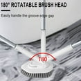 thumbnail image 4 of Bdday Heavy Duty Grout Scrub Brush Shower Floor Scrubber for Cleaning, Tile Scrub Brush with Stiff Bristles, 4 of 7