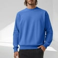 thumbnail image 5 of ZVNAΖH Sweatshirts for Men No Hood - Mens Crewneck Sweatshirt Long Sleeve Pullover Moisture Wicking Comfortable Casual Shirt, 5 of 5