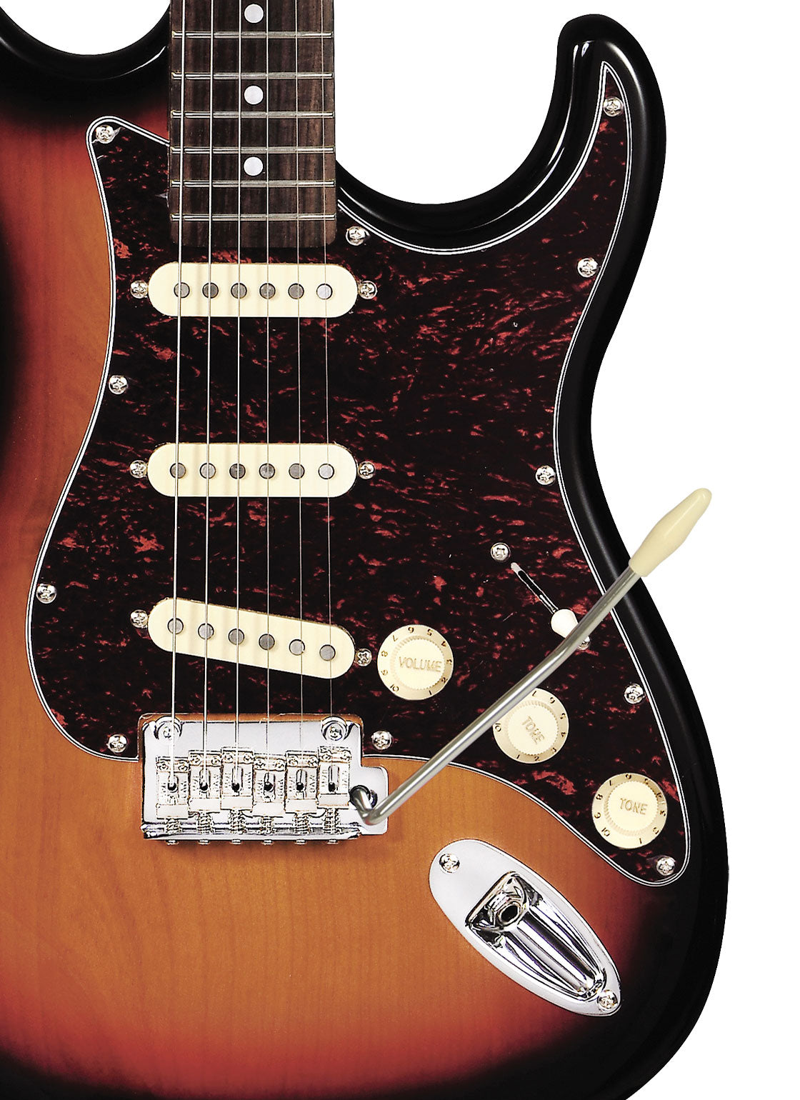 Tagima T-635 SB DF/TT Classic Guitar, Technical Wood Fretboard, Tortoise Pickguard, Sunburst