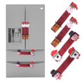 thumbnail image 2 of 4Pcs/Set Fridge Handle Covers Christmas Microwave Oven Dishwasher Door Handle Cover Home Decorations, 2 of 5