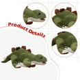 thumbnail image 6 of Wxqbjtam Animal Hat Plush Dinosaur Hat Novelty Headgear for Fancy Dress Carnival Festival, 6 of 9