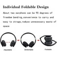 thumbnail image 4 of LINLIN Bluetooth Over Ear Headset, 4 in 1 Bluetooth Wireless Headset Foldable Headphone with Microphone with Mic/FM/TF Card/AUX for PC TV Smart Phones & Tablets, 4 of 7
