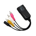 thumbnail image 1 of Adaptador convertidor de audio y video 1080P compatible con HDMI a RCA con cable USB, 1 of 8