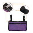 thumbnail image 4 of Sac Léger pour Fauteuil Roulant, Sac de Rangement pour Fauteuil Roulant Sac Latéral pour Fauteuil Roulant, Appareils de Voyage pour Personnes Âgées pour le Transport de Mobilité Violet, 4 of 8