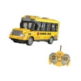 thumbnail image 4 of BELOVING RC Bus 1:30 Classic Rubber Tires All Directions Driving Electric RC City Bus yellow school Bus, 4 of 10