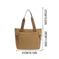 thumbnail image 3 of Large Capacity Commute Tote Bag, Water Repellent Nylon Handbag, Versatile Women Casual Shoulder Bag, Multi-Pocket Organizer, Holiday Home Gift, 3 of 5