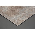 thumbnail image 5 of Renwil Ariella 60x84" Modern Polyester Fabric Area Rug in Brown & Gray, 5 of 5
