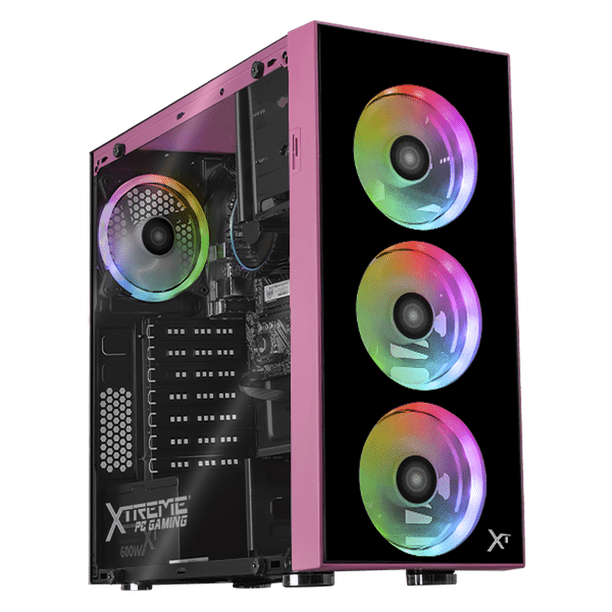 Computadora Xtreme PC Gaming Intel Core I7 12700 16GB SSD 1TB WIFI Rosa