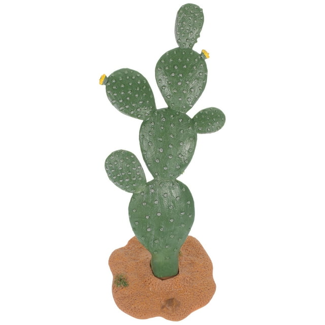 NUOLUX Adorno De Cactus Artificial Resistente Para Del Hogar Y Oficina
