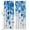 Blue, variant on Red Gradient Blackout Curtains for Bedroom/Living Room, Pinch Pleated Black Out Curtains, Abstract Polka Dots Vintage Modern Art Room Darkening Window Drapes with Hooks 2 Panels, 39"x70"