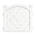 thumbnail image 2 of LHNFT White Plastic Garden Fence,Outdoor Yard Landscape Fencing Panel,for Lawn Flowerbed Borders, 2 of 6