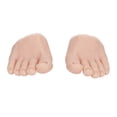 thumbnail image 1 of Práctica Pie Falso para la Práctica de Uñas 1 Par de Silicona Prótesis de Manicura Herramienta Falso Pie Modelo Silicona Pie Falso para Uñas de Formación de la Pantalla Anggrek Otros, 1 of 8
