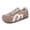 Sand Color, variant on Women's Retro German Training Sneakers - Low-Top Breathable Mesh Sneakers with Sole, Lace-Up Round Toe Retro Casual Sports Shoes Suitable for Gym, Casual Attire &, German, Women Shoes