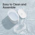 thumbnail image 5 of Petsee Automatic Pet Water Fountain 2.5L/84oz Cat Water Dispenser Ultra-Quiet Pump Multi-Stage Filtration, BPA-Free, White, 5 of 6