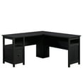 thumbnail image 4 of Sauder Dawson Trail L-Shaped Computer Desk, Raven Oak Finish, 4 of 12