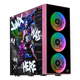 thumbnail image 1 of PC Gamer Xtreme PC Gaming AMD Radeon RX 9060 Ryzen 7 5700 16GB SSD 1TB WIFI Jinx Edition gaming 1080p, estudios y multitarea, 1 of 6
