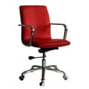Fine Mod Imports FMI10170-red Confreto Office Conference Room Chair Mid Back, Red