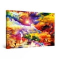thumbnail image 1 of Startonight Canvas Wall Art Colored World of Fantasy, Framed Wall Decor 24" x 36"&nbsp;, 1 of 6