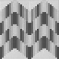 thumbnail image 1 of Ahgly Company Indoor Square Patterned Smokey Gray Area Rugs, 8' Square, 1 of 1