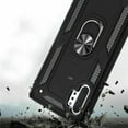 thumbnail image 3 of GSA Slim Shockproof Case w/Ring Stand for Samsung Note 10 Plus - Black, 3 of 5