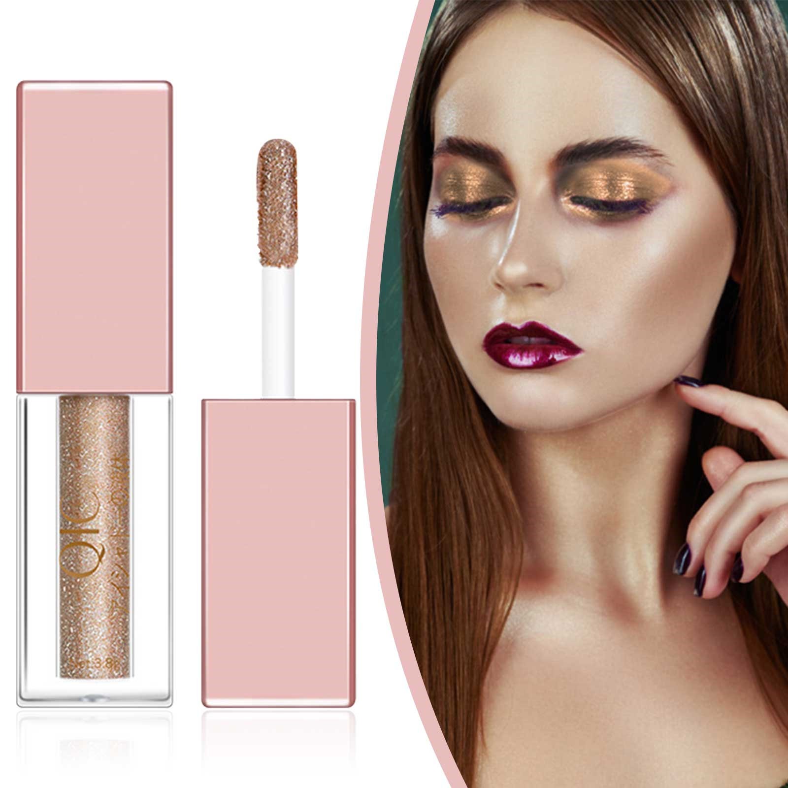 ERTUTUYI Metallic Matte Pearlescent Eyeshadow Liquid Glitter Eyeshadow