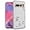 Silver-Purple, variant on for Google Pixel 7 Pro Case Clear Glitter Sparkle Aesthetic Google Pixel 7 Pro Phone Case Silicone TPU Soft Flower Transparent Shockproof Cover Pruple Thin (Silver-Blue)