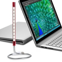 GOOHOCHY Flexible Gooseneck USB Desk Lamp, Rechargeable Night Light with Red Glow