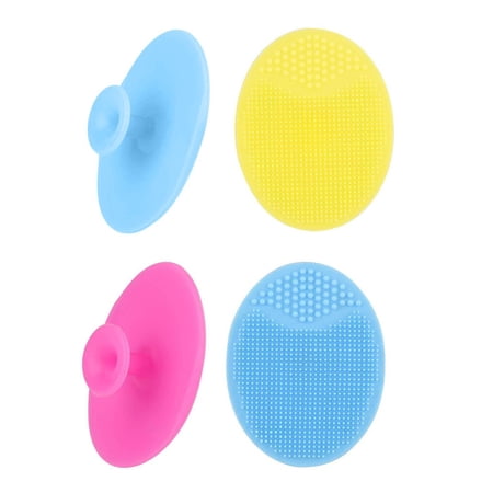 LIERTOUR 10pc High-End Exfoliating Massage Brush Advanced Silicone Cleansing Tool for Personal Care and Daily Skin Hygiene Gear for Adults Multicolor