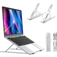 thumbnail image 1 of Soporte para Laptop Base Ajustable para Laptop Stand Portátil Aleación de Aluminio Estable para Macbook Air, MacBook Pro,HP,DELL,Acer,Huawei, y Otro computadora portátil Ordenador, 1 of 4