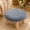 Dark Gray, variant on Miwamany Embossed Leaf Round Stool Cover Stretch Fabric Swivel Rolling Bar Stool Cushion Slipcover Cover for Home Kitchen Dining Room (11.81-14.96 in)