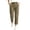 Brown, variant on Hueook Womens Golf Pants Lounge Work S High Waisted Straight Leg Cotton and Linen Pants with Flared Casual Point Pocket Pants Navy M