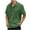 Green, variant on Shirts for Men Casual Short Sleeve Button Down Shirts Summer Beach Collared Shirts