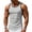 Light Gray, variant on Men's Muscle Tank Top Slim Fit Contrast Trim Sleeveless Gym Workout Shirt Athletic Tee,3XL