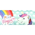 thumbnail image 3 of Heritage Club Unicorn Toddler Pink Polyester Bean Bag Sofa Chair, 3 of 3