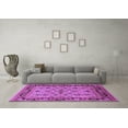 thumbnail image 3 of Ahgly Company Indoor Rectangle Oriental Purple Industrial Area Rugs, 5' x 8', 3 of 4