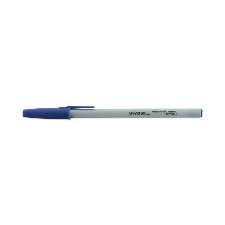 Ballpoint Pen Value Pack, Stick, Medium 1 mm, Blue Ink, Gray/Blue Barrel, 60/Pack Ballpoint Pen Value Pack, Stick, Medium 1 mm, Blue Ink, Gray/Blue Barrel, 60/Pack