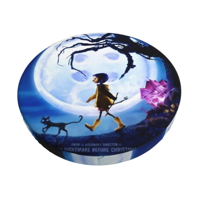 Cojines para taburetes de bar Coraline, fundas para taburetes de bar redondas súper transpirables, cojines para asientos redondos con elástico, 12, 13, 14 pulgadas