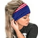 thumbnail image 1 of Diadema elástica con estampado del Día de la Independencia para mujer, 1 unidad, pañuelo para la cabeza, pañuelo para la cabeza para mujer, 1 of 3