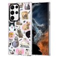 thumbnail image 1 of Funda de teléfono MOSNOVO para Samsung Galaxy S22 Ultra Cat Brigade, 1 of 6