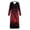 Bat Pattern, variant on Long Sleeve House Dress, Halloween Comfy Soft Sleepwear for Home Bedroom Pajama Party