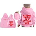 thumbnail image 4 of Teen Hoodies Christian Sweatshirt Long Sleeve Graphic Hoodies Fashion Loose Pullover Top Essentials Sweatshirt Teen Girls Trendy Clothes 11-12 Years Cute&nbsp;Boy Girl&nbsp;Clothing, 4 of 6