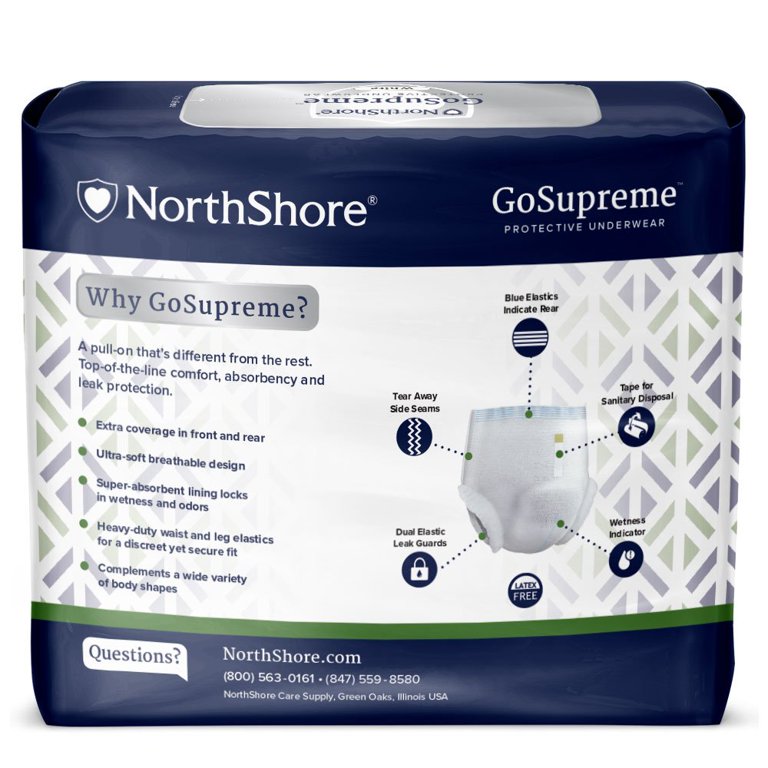 Overnight Diapers and Pull-on Underwear for Adults I NorthShore